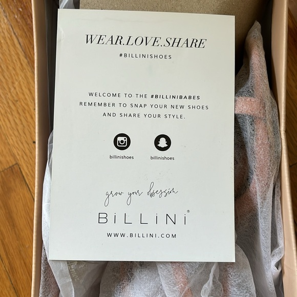 New Billini Nude Suede Carissa Heels - Princess Polly New In Packaging (Size 8) - Picture 6 of 7